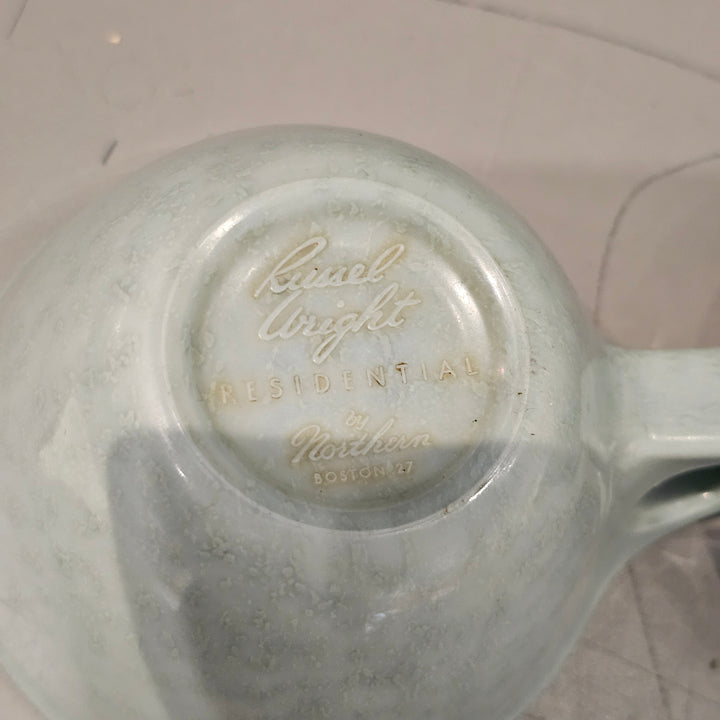 (6) Russel Wright 'Residential' Turquoise Melamine Coffee Cups