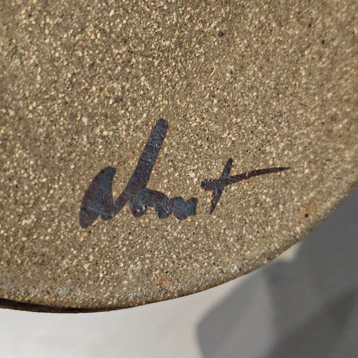 Signed Studio Pottery Bowl w/ Handles