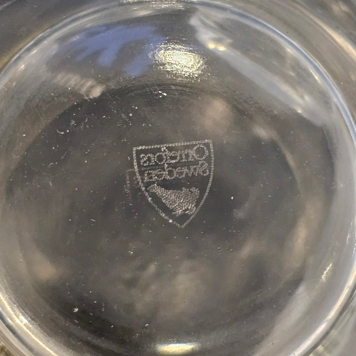 (4) Orrefors Sky Bar Series Crystal Rocks Glasses by Erika Lagerbiekle