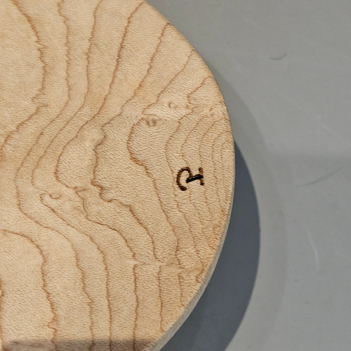 Pair of Hand Made Wood Salad Tongs