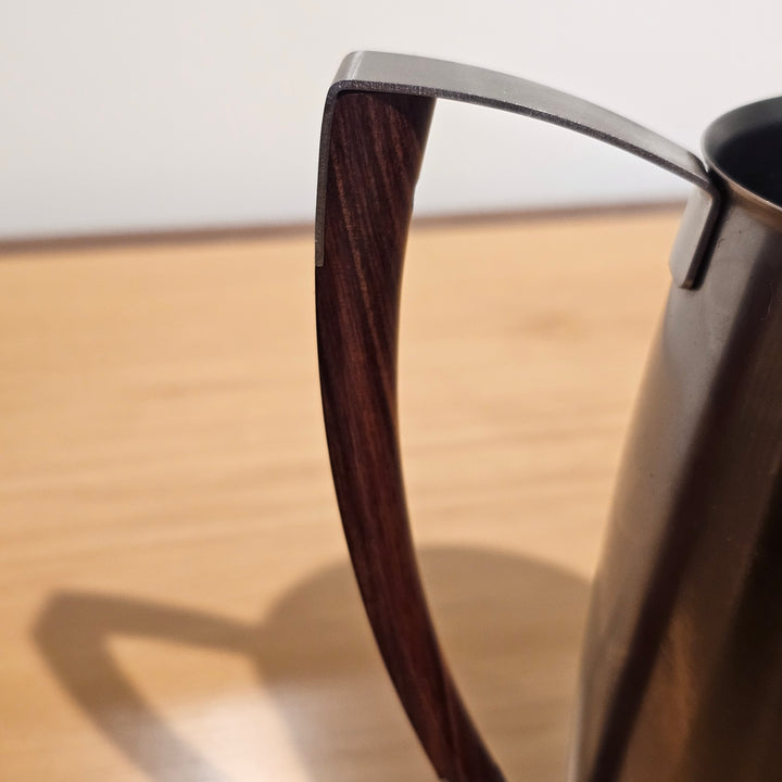 West Bend Stainless Steel & Wood Pitcher