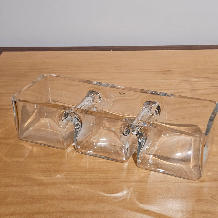 Krosno Divided Glass Dish