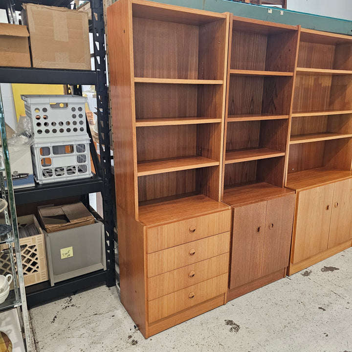 Petite Teak Shelving Unit