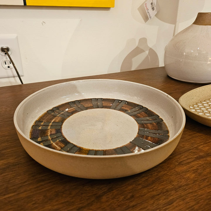 Martz Shallow Ceramic Bowl