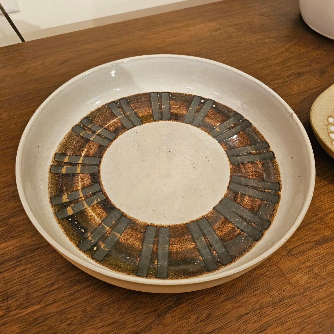 Martz Shallow Ceramic Bowl