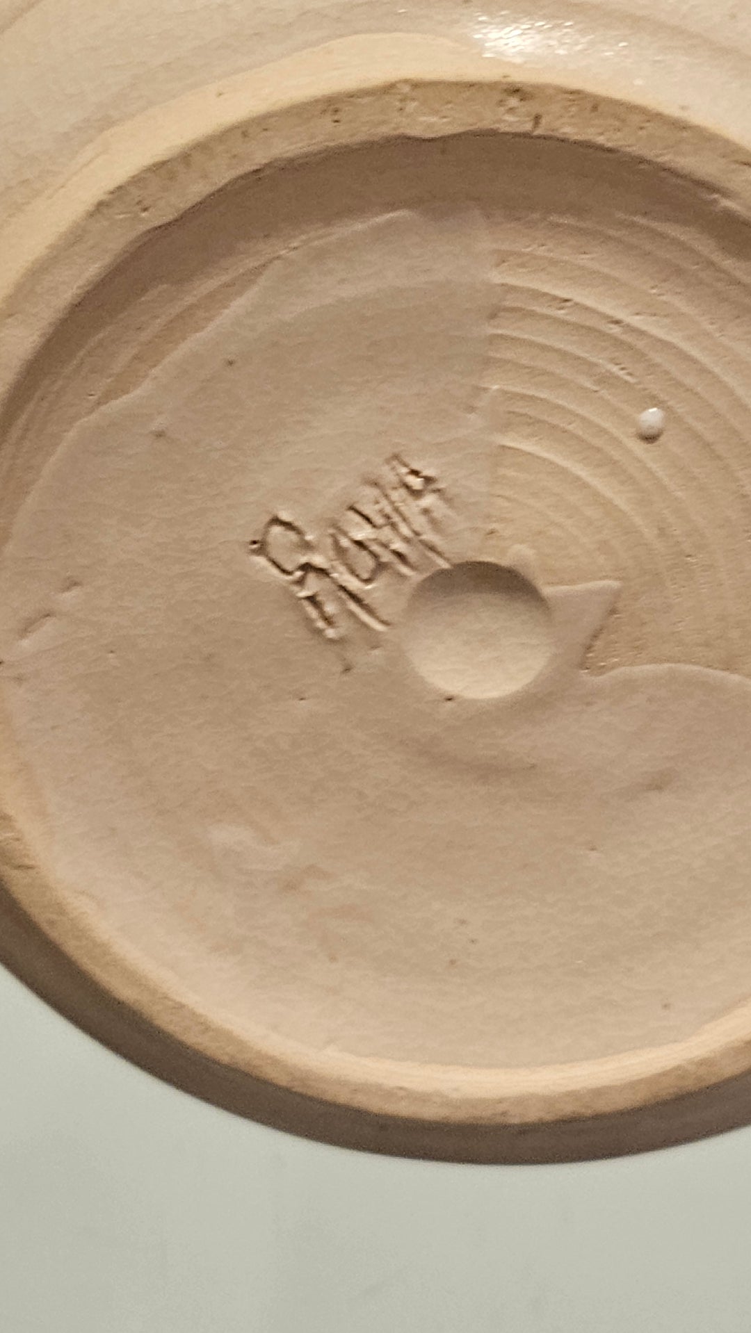 Studio Pottery Honey Pot