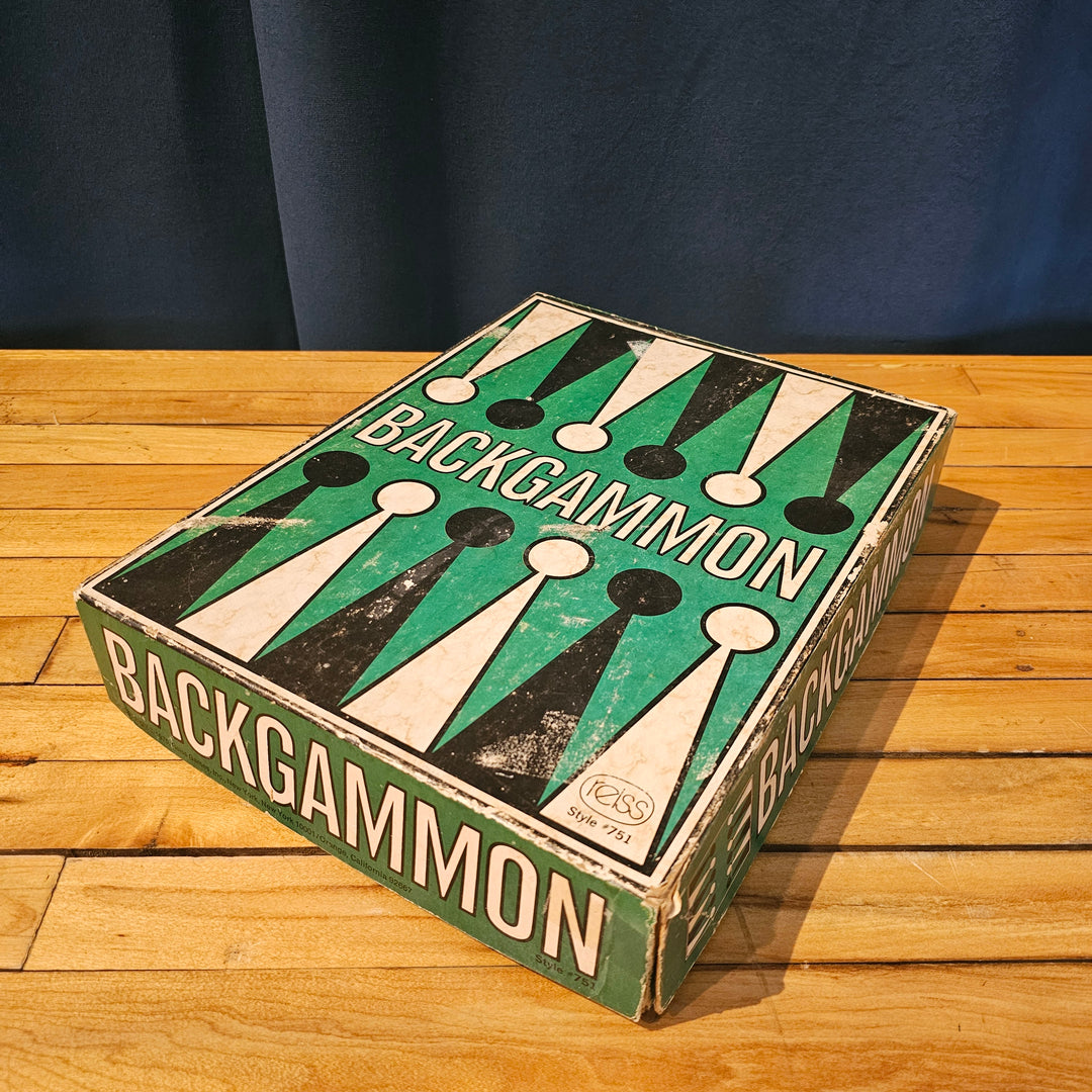 Vintage Backgammon Board Game