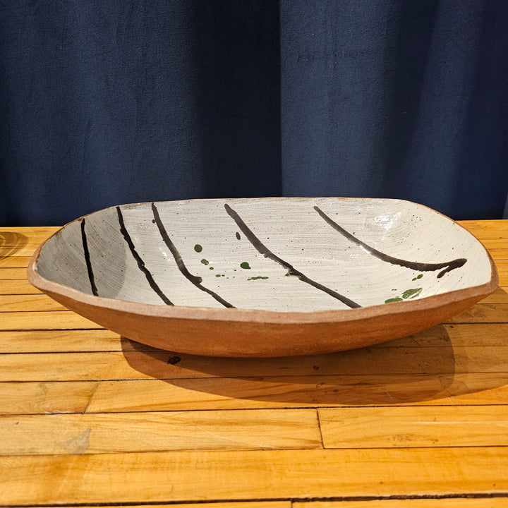 Studio Pottery Shallow Bowl