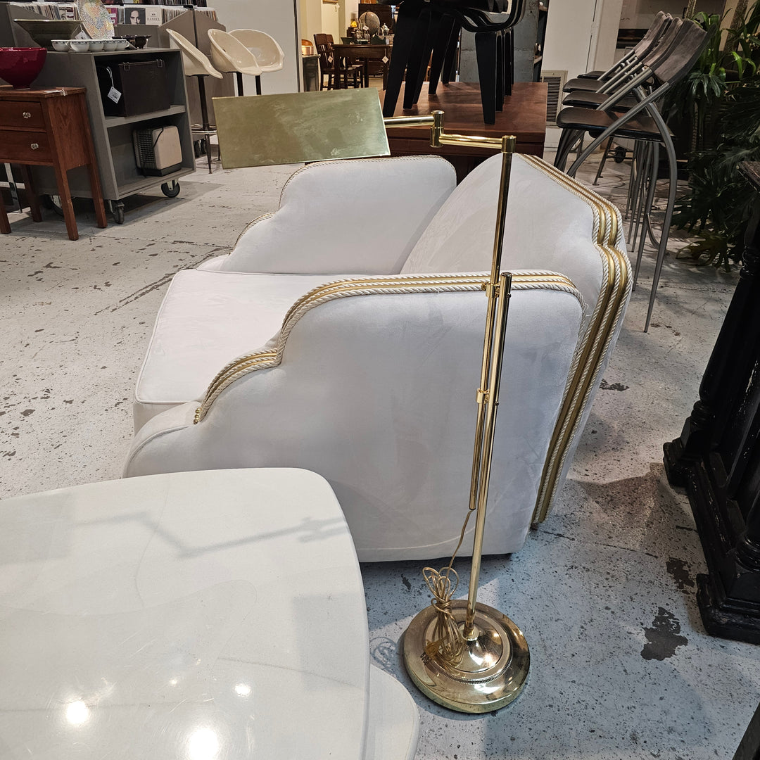 Brass Telescoping Floor Lamp