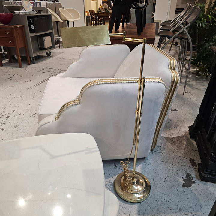 Brass Telescoping Floor Lamp