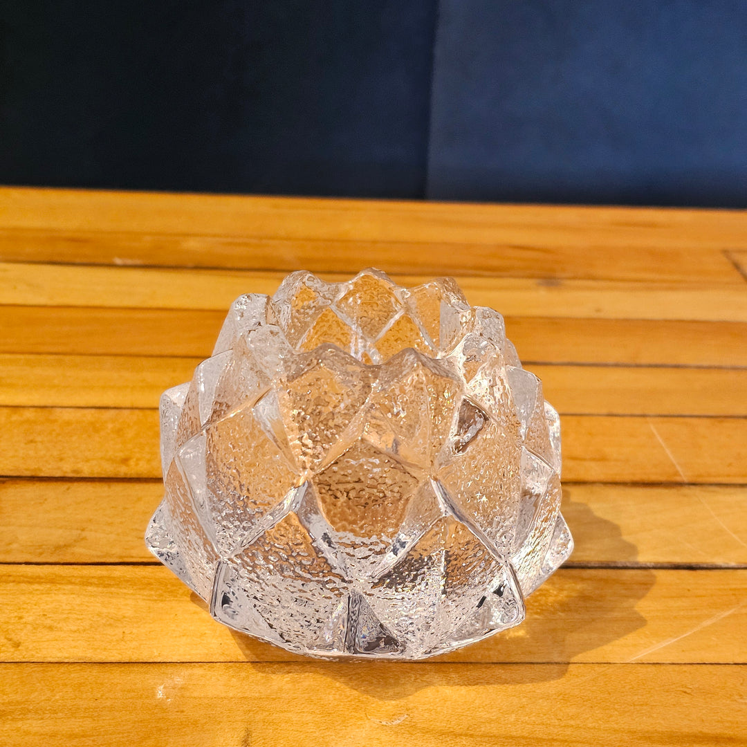 Orrefors Berit Johansson Firefly Crystal Votive