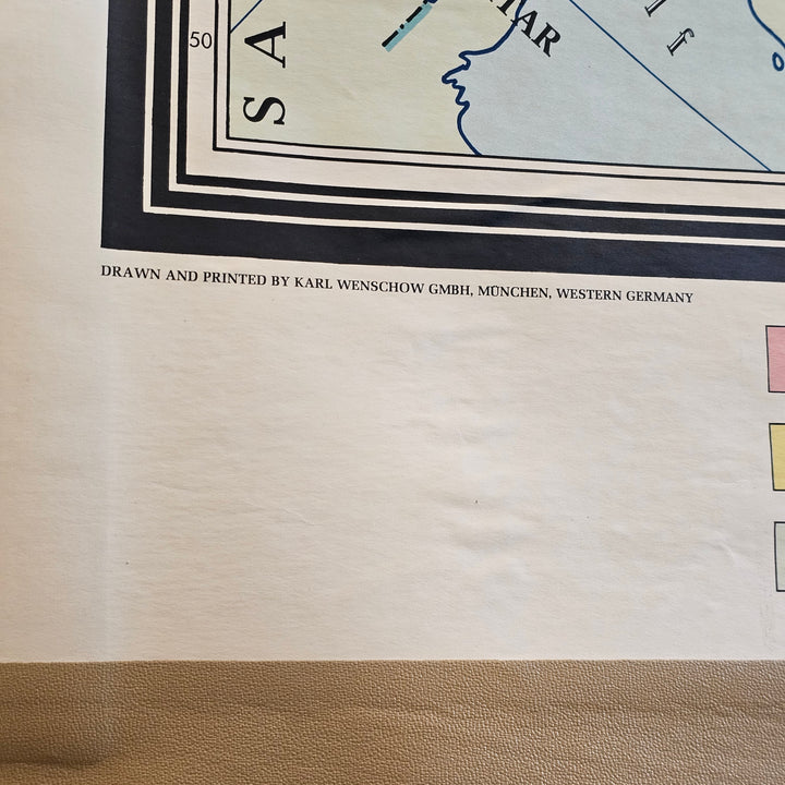 Union of Soviet Socialist Republics - Pull Down Map