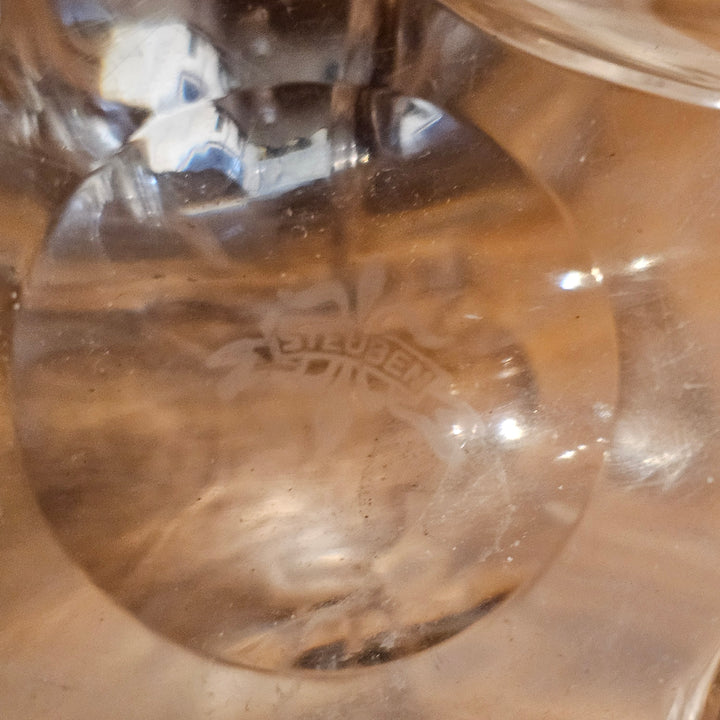 Steuben Grotesque Clear Glass Bowl #7535