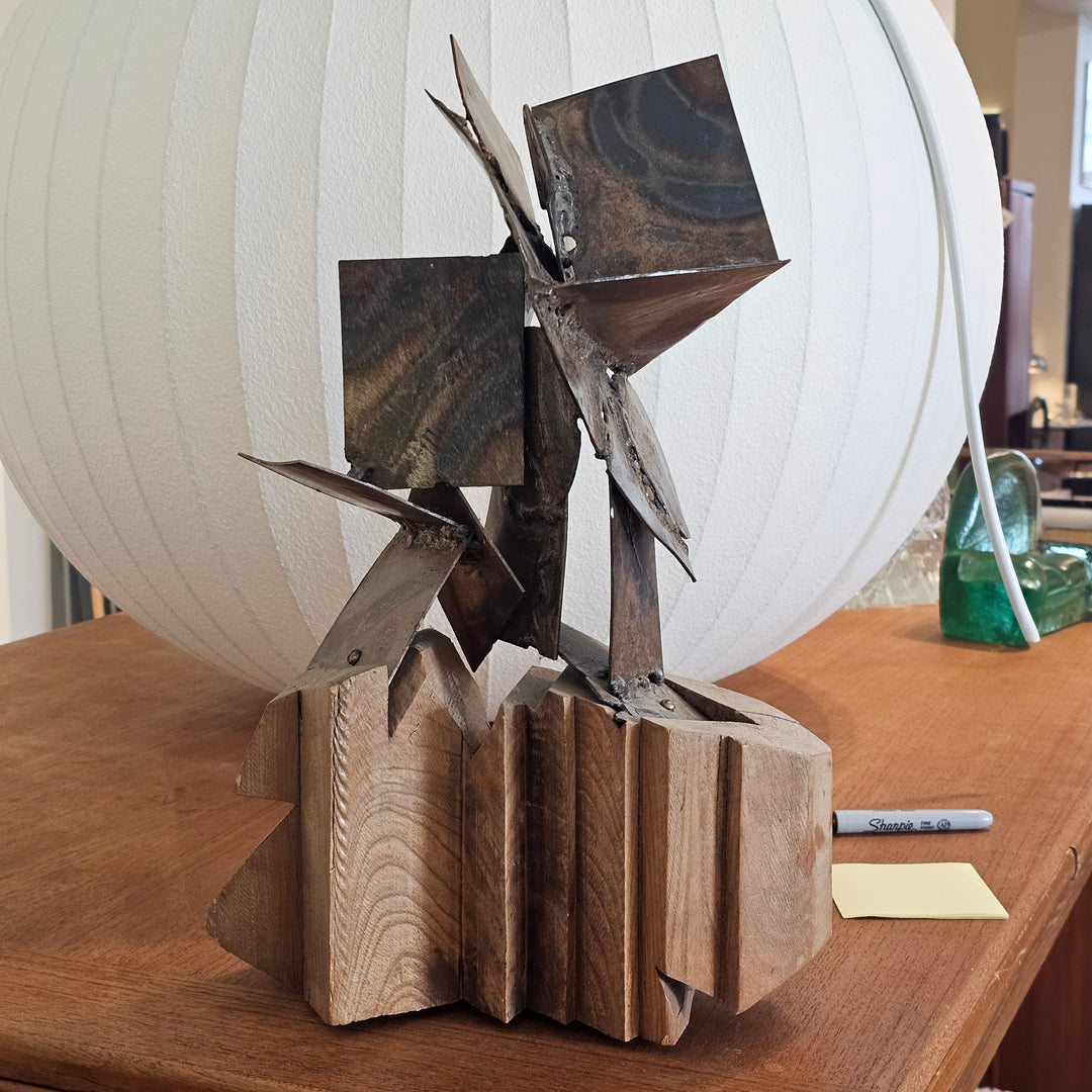 Brutalist Tabletop Sculpture