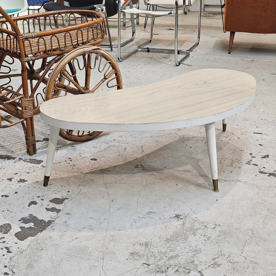MCM Kidney Bean Shaped Coffee Table