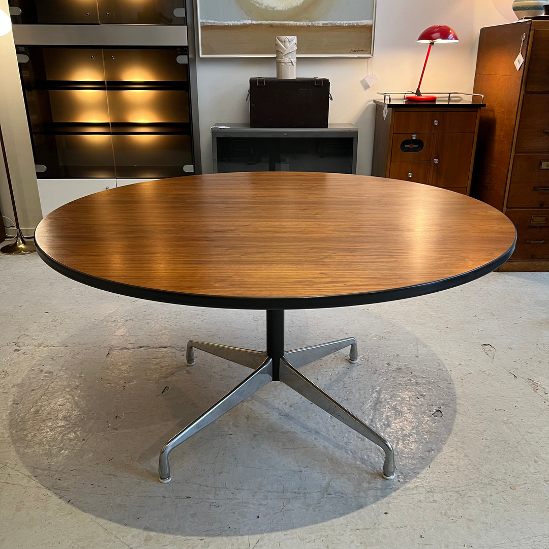 54” Round Herman Miller Eames Segmented Base Dining Table