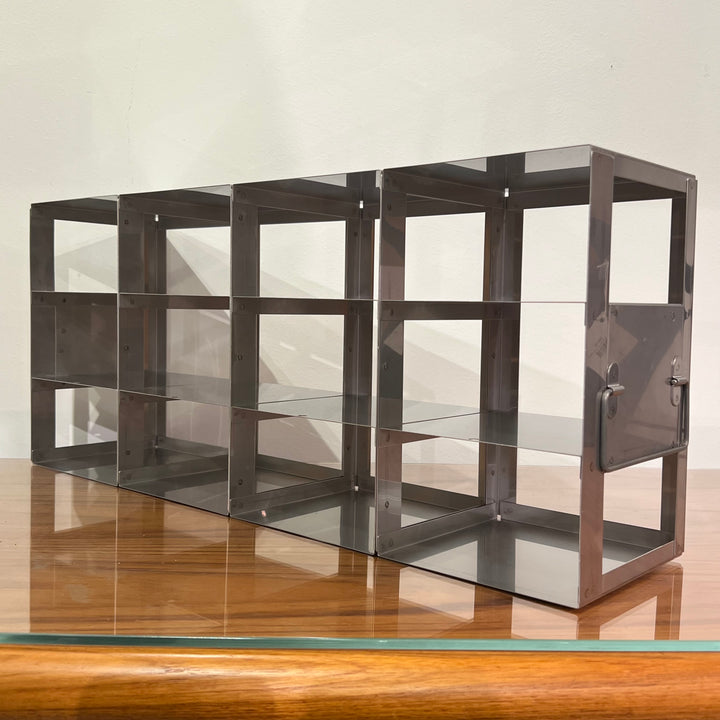 12-Slot Stainless Autoclave CD Rack