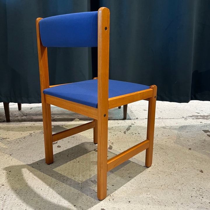 Set of 4 1980s Teak Dining Chairs