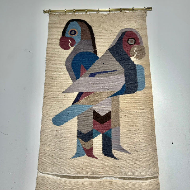 Ecuadorian Wool Bird Tapestry