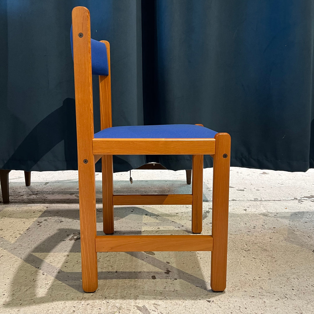 Set of 4 1980s Teak Dining Chairs