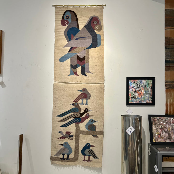 Ecuadorian Wool Bird Tapestry
