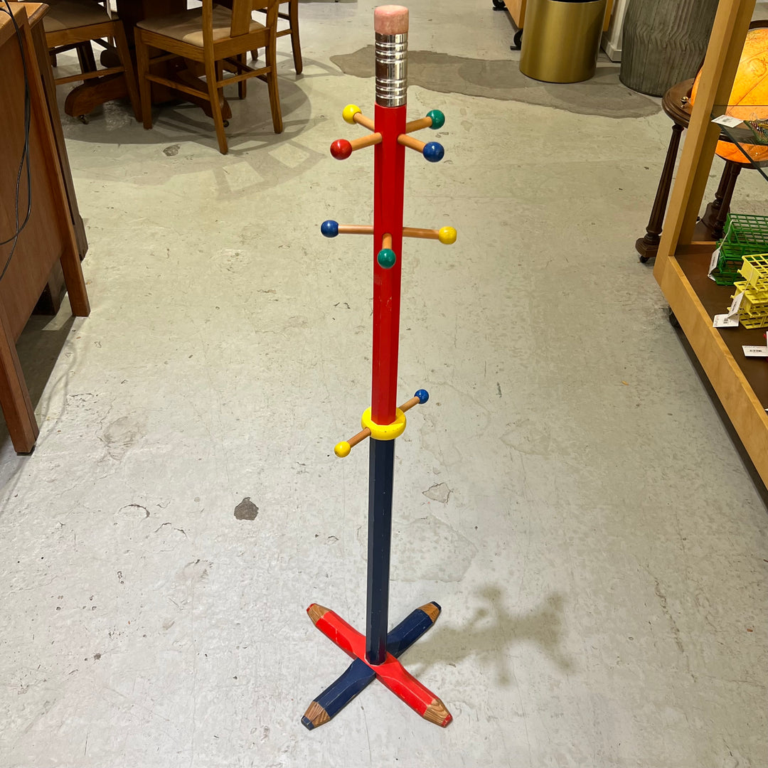 1980’s Pierre Sala Kids Colored Pencil Coat Tree