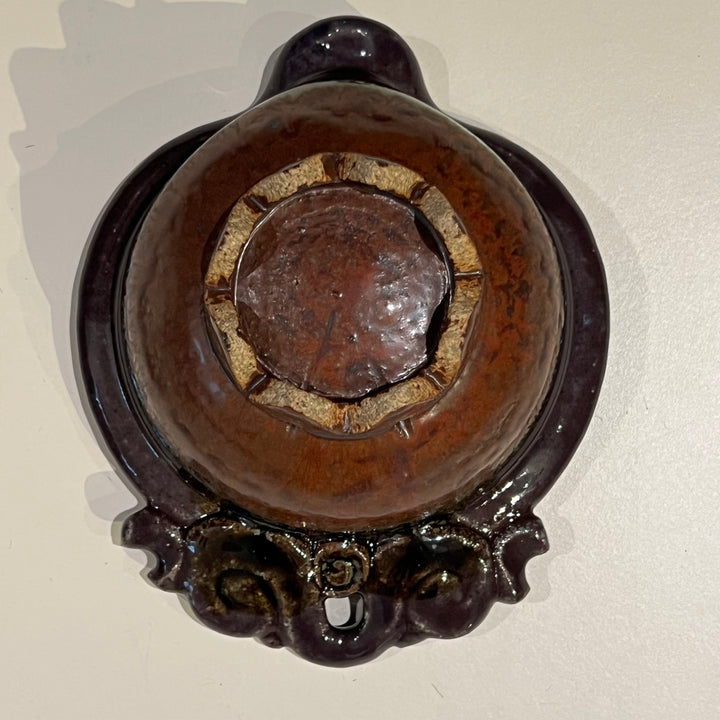 Purple Glazed Ceramic Creamer