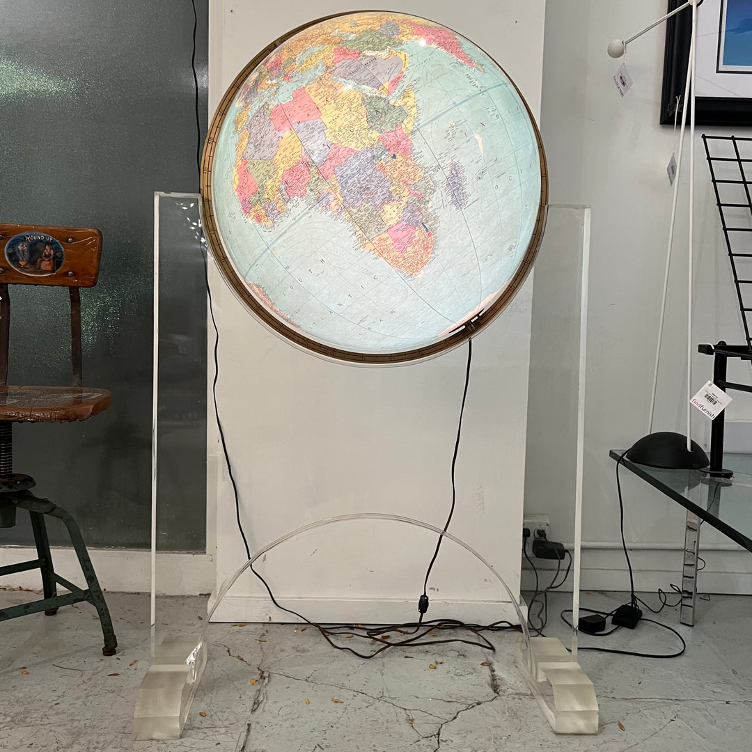 Replogle 24” Illuminated Globe w/Custom Acrylic Base