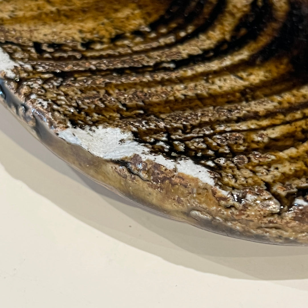 Set of 6 1960s Japanese Studio Pottery 6.5” Plates