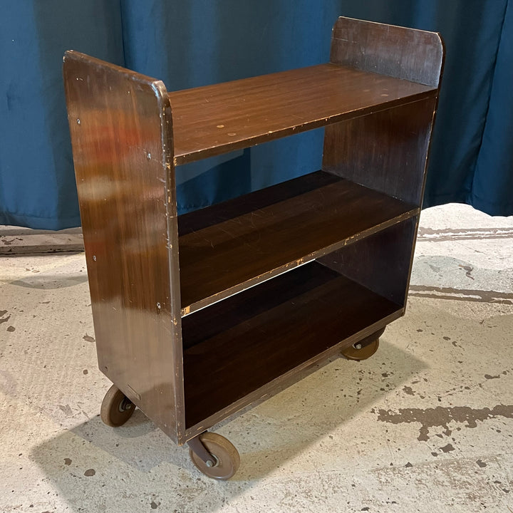 Gaylord Bros. Wood Library Book Cart