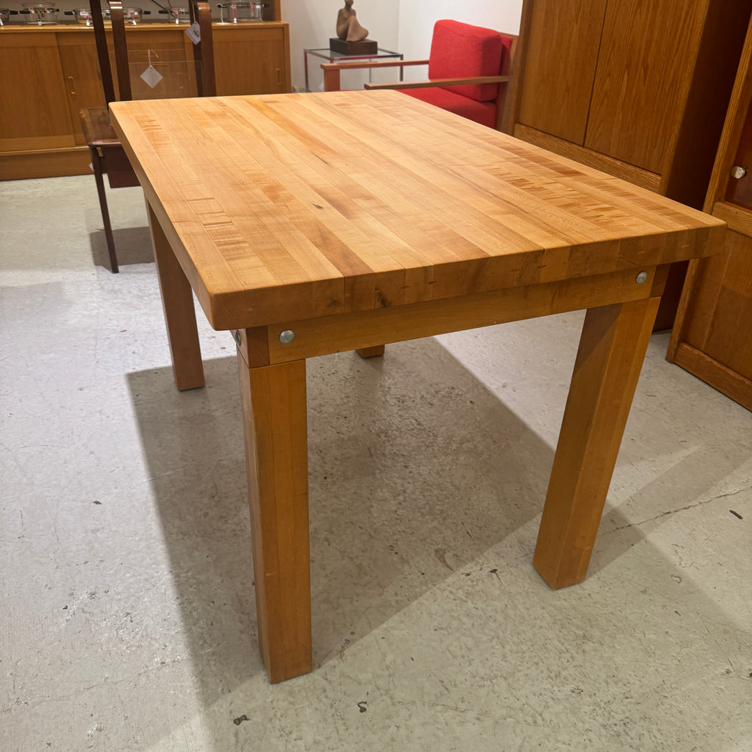 Smaller Scale Butcher Block Table