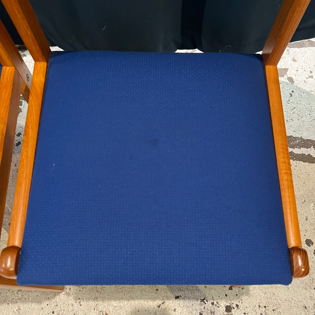 Set of 4 1980s Teak Dining Chairs