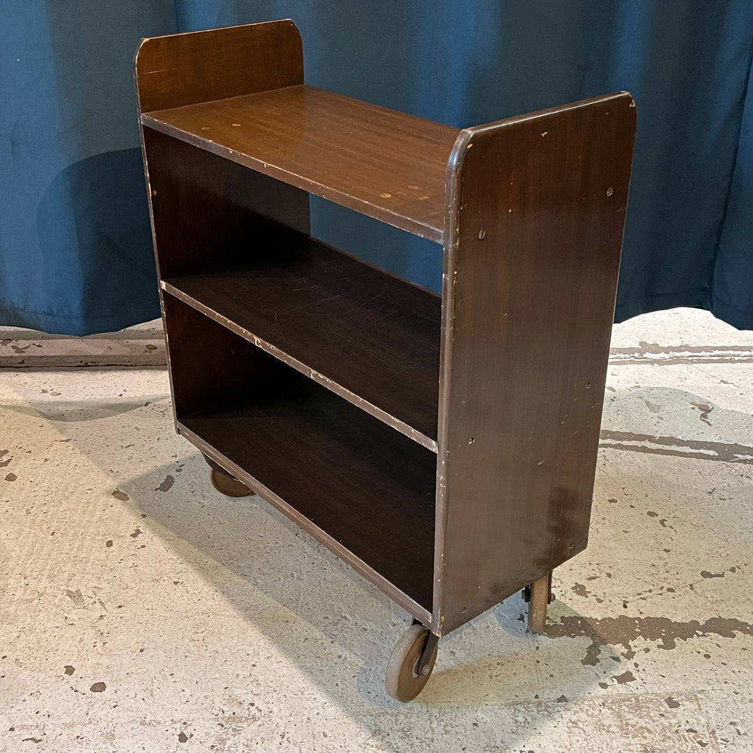 Gaylord Bros. Wood Library Book Cart