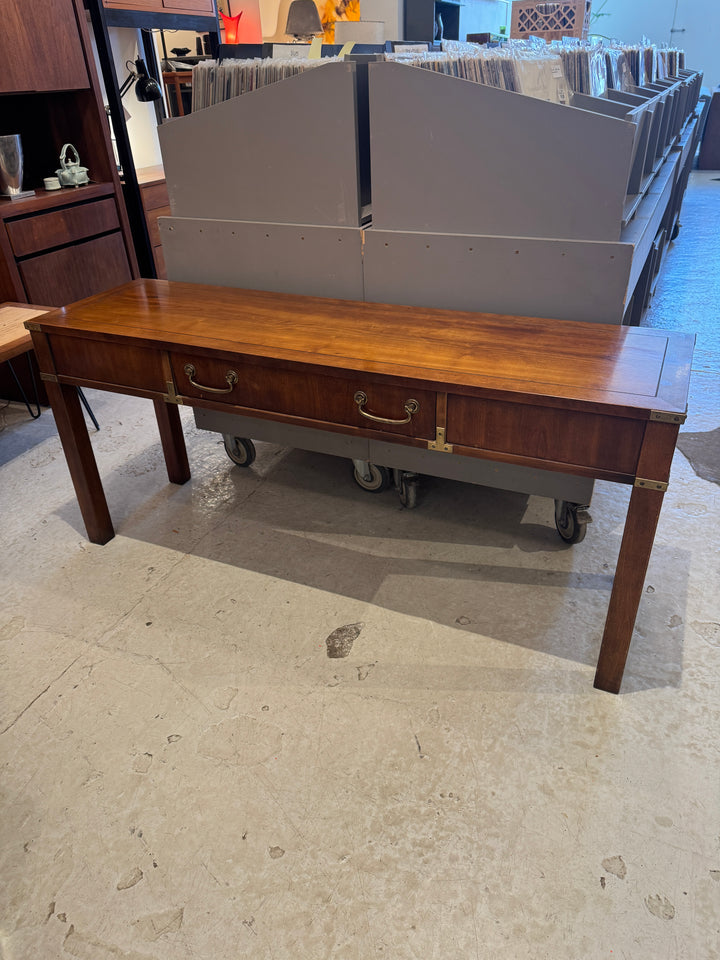 Lane Campaign Style Hall Table