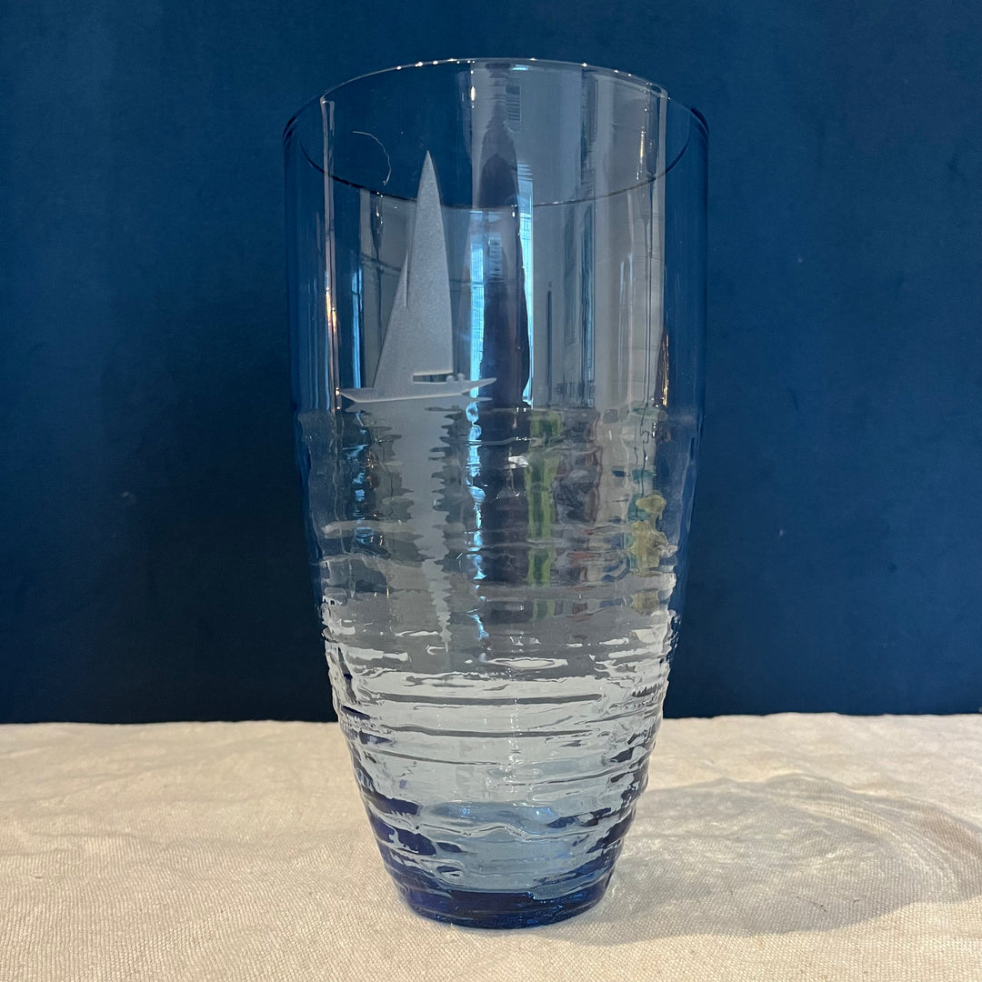 Steninge Slott Lars Sestervik Sailboat Vase