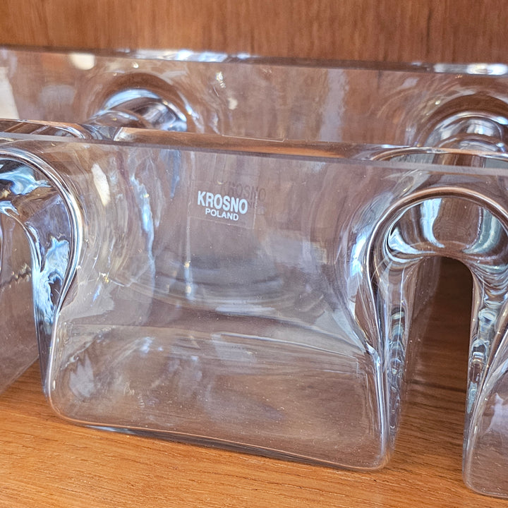 Krosno Divided Glass Dish