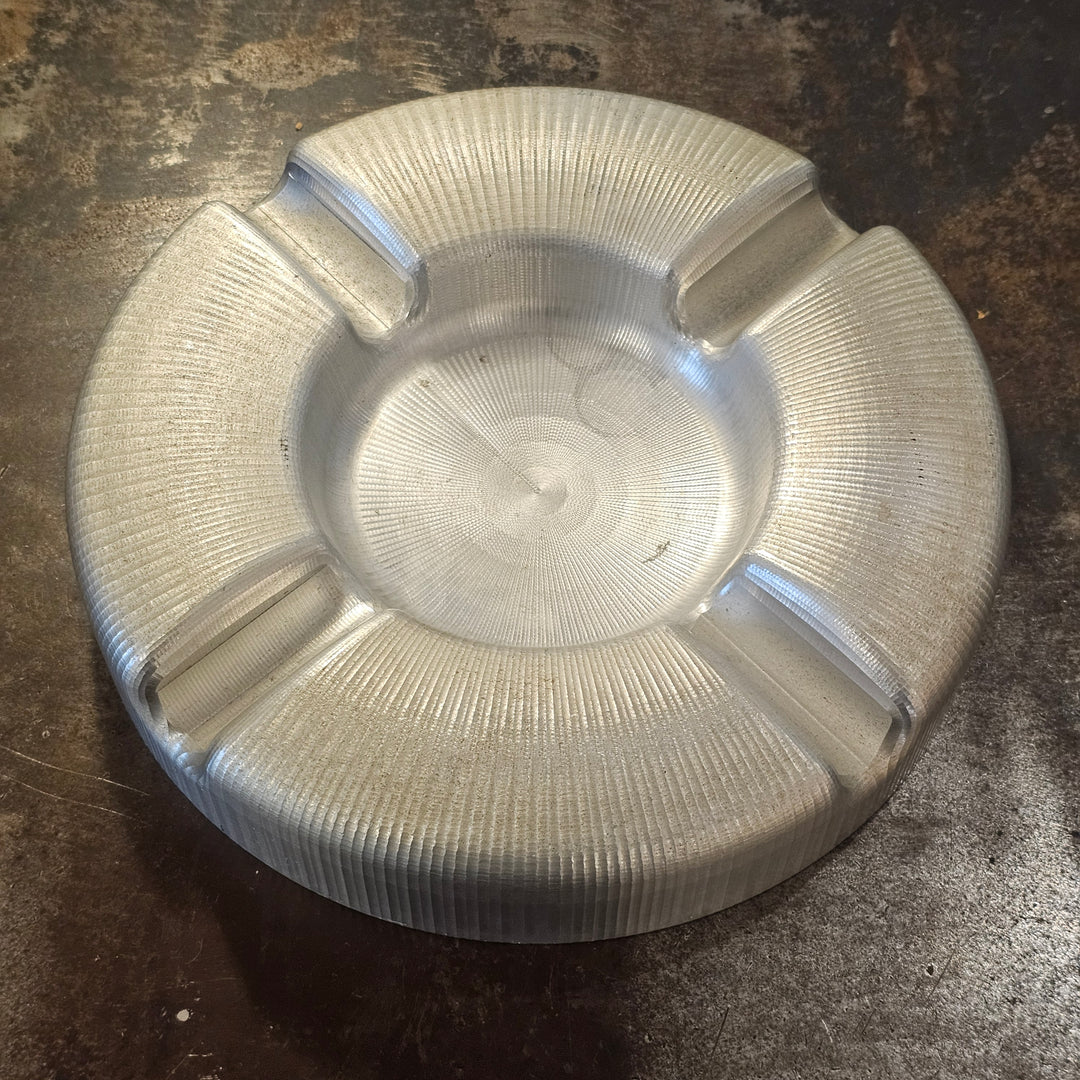 Machine Age Milled Ashtray