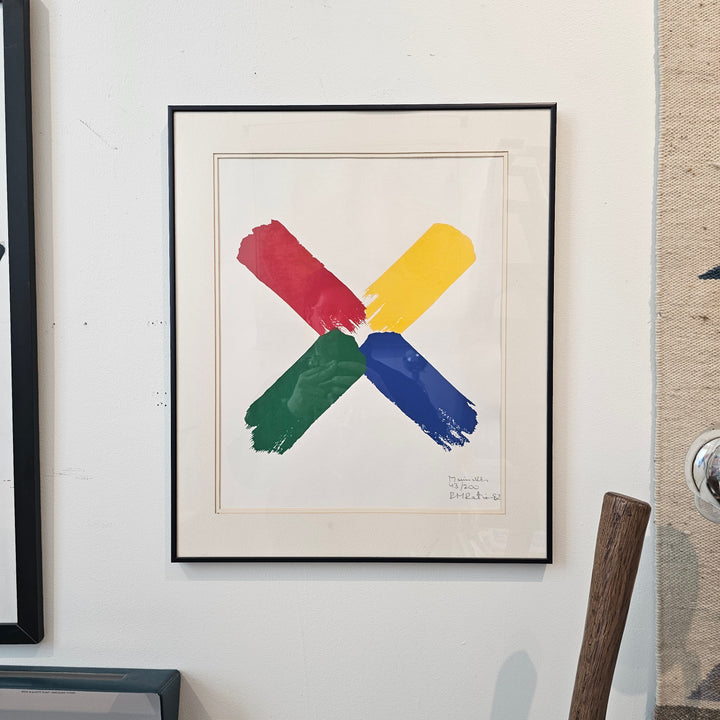 Framed Marimekko Style Artwork - Signed