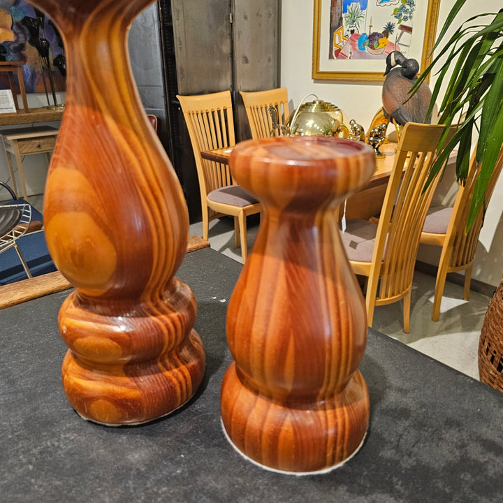 Hand Turned Candle Holder